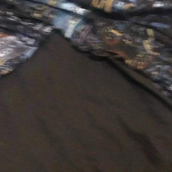 Vivienne Tam Abstract Blue Black Sleeveless Lined Mini Shift Dress Artsy Size S - Picture 5 of 10